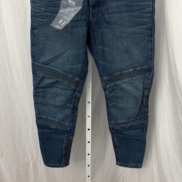 G Star Raw Jeans Mens 31 x 29 Motac Deconstructed 3D Slim Blue Motorcycle Moto - Picture 7 of 13